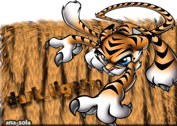 es el tigre mas devertido y no hace dao pero cuidado con el